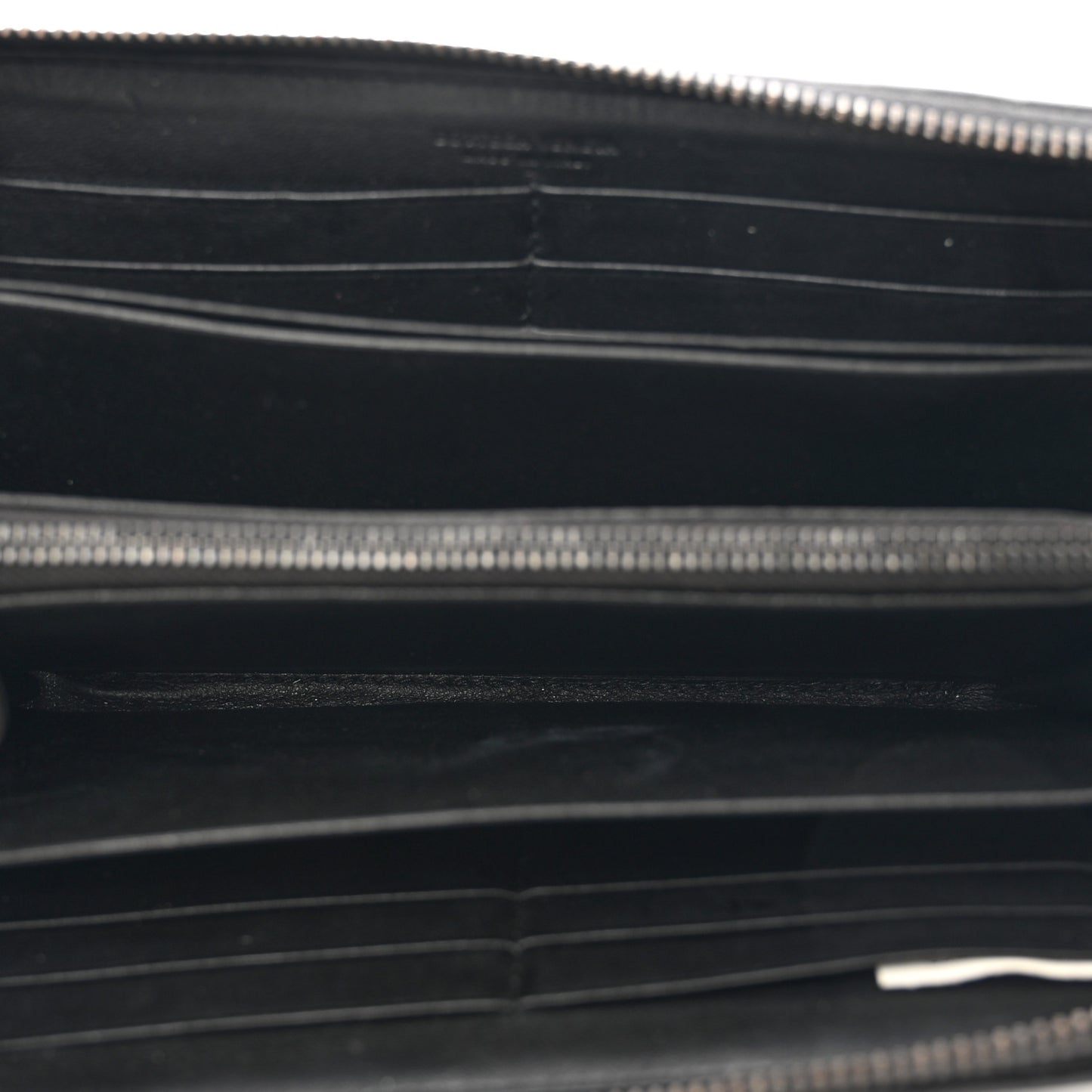 Nappa Intrecciato Zip Around Wallet Black