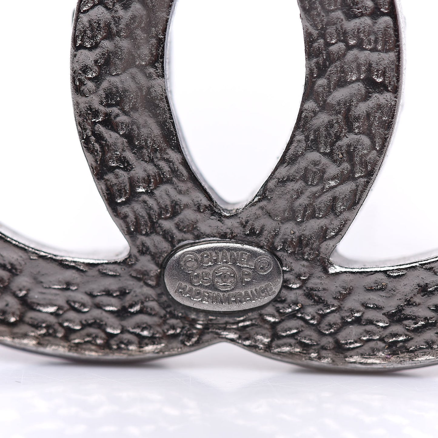 Ruthenium CC Spike Brooch