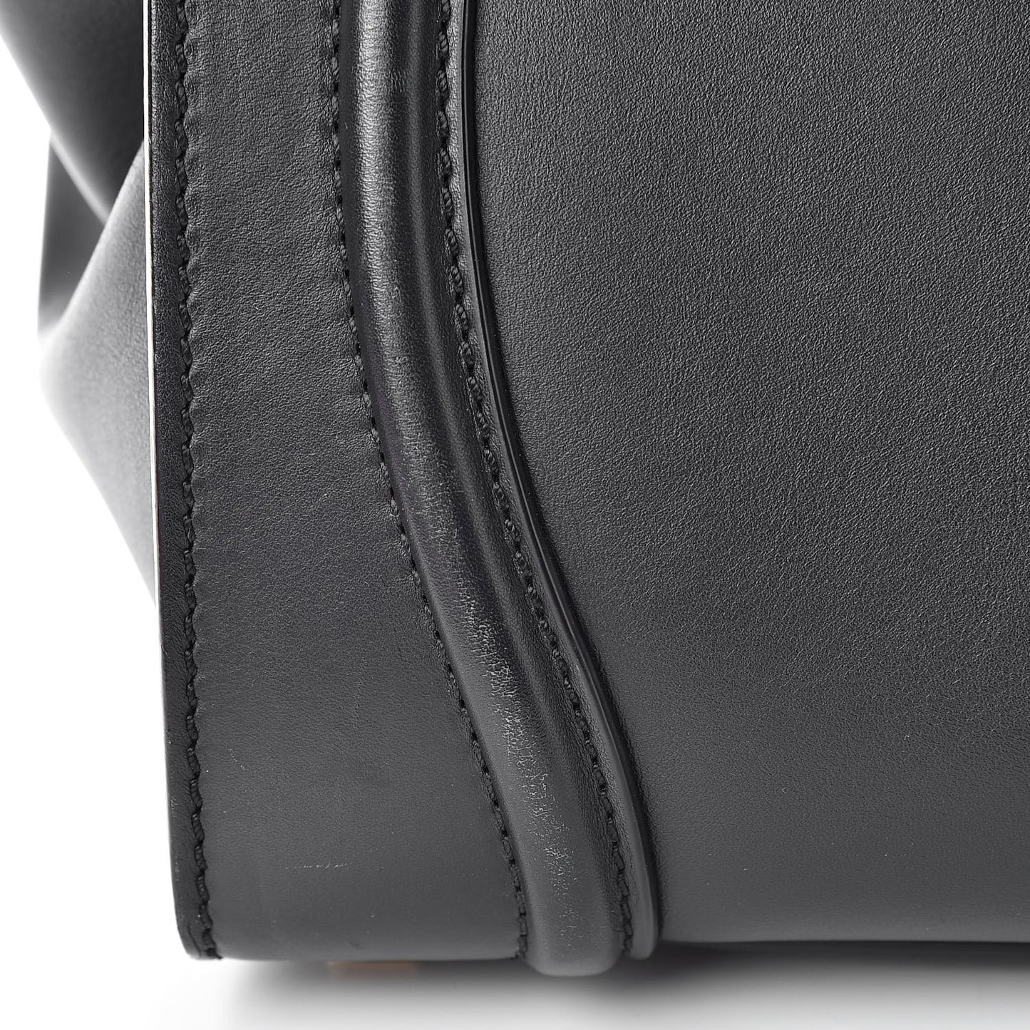 Smooth Calfskin Mini Luggage Black