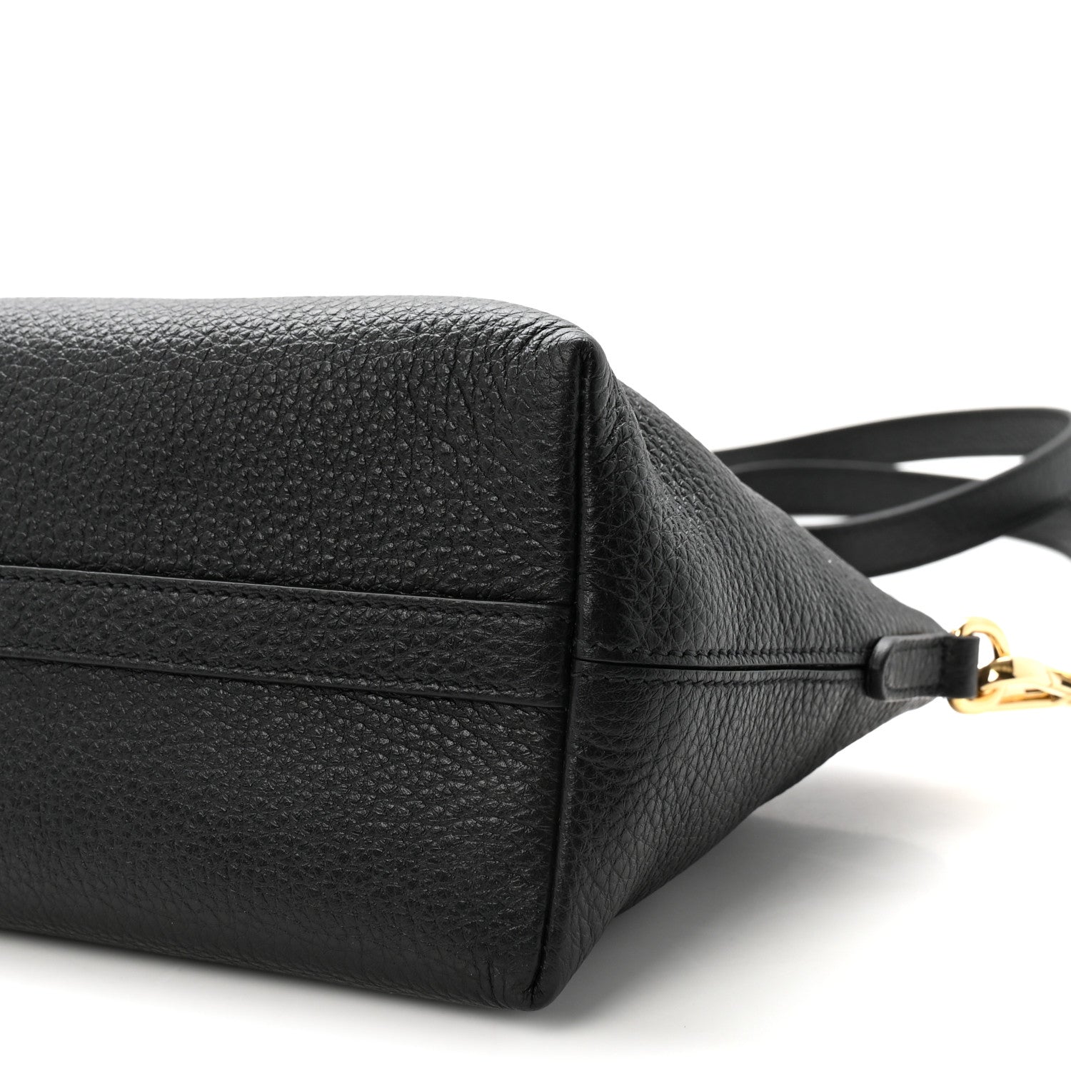 Prada Vitello Daino Small Tote Black 8 of 8