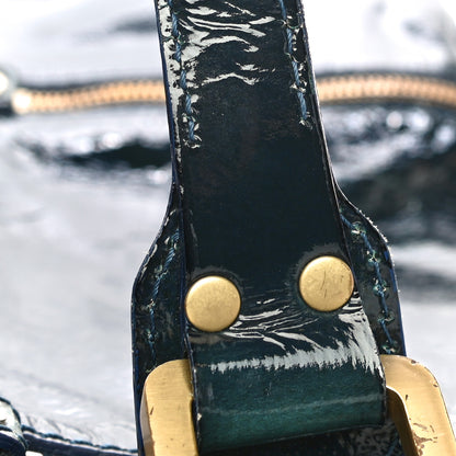Jimmy Choo Patent Suede Mona Tote Green 21 of 23