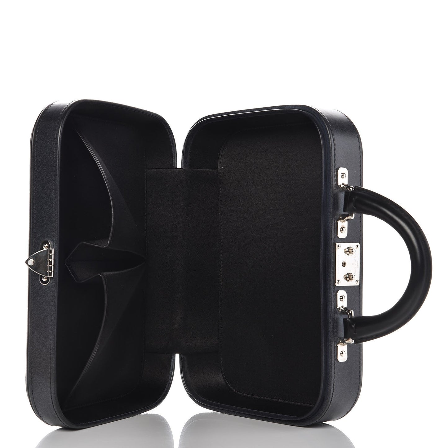 Monogram Glace Valisette PM Black