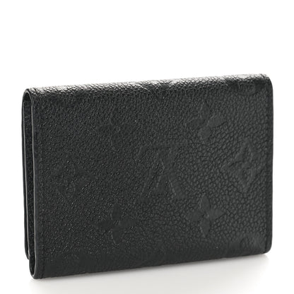 Louis Vuitton Empreinte Business Card Holder Black 3 of 8
