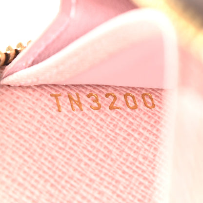 Louis Vuitton Monogram 2020 Christmas Animation Big Wheel Zippy Coin Purse Rose Ballerine 7 of 8