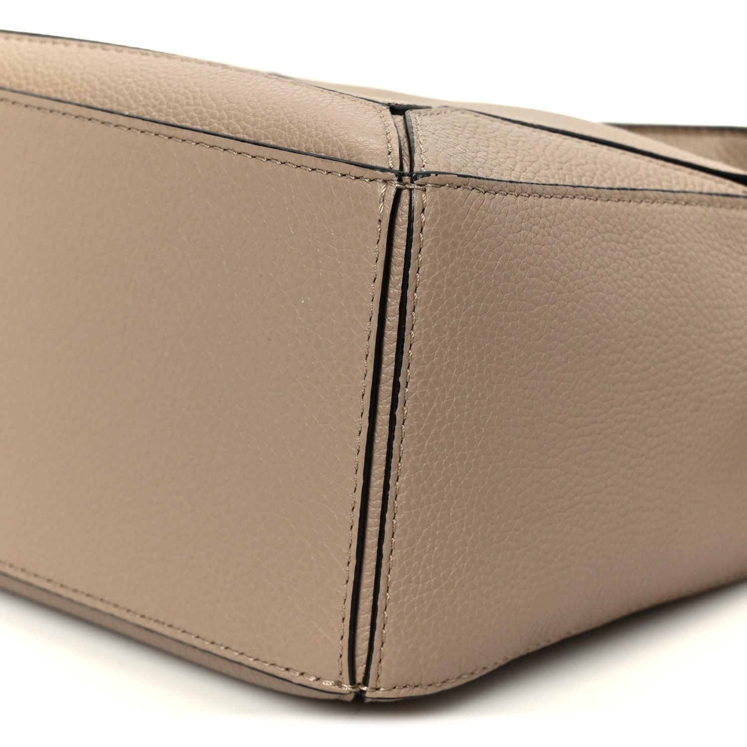 Loewe Grained Calfskin Small Puzzle Bag Sand 11 of 11