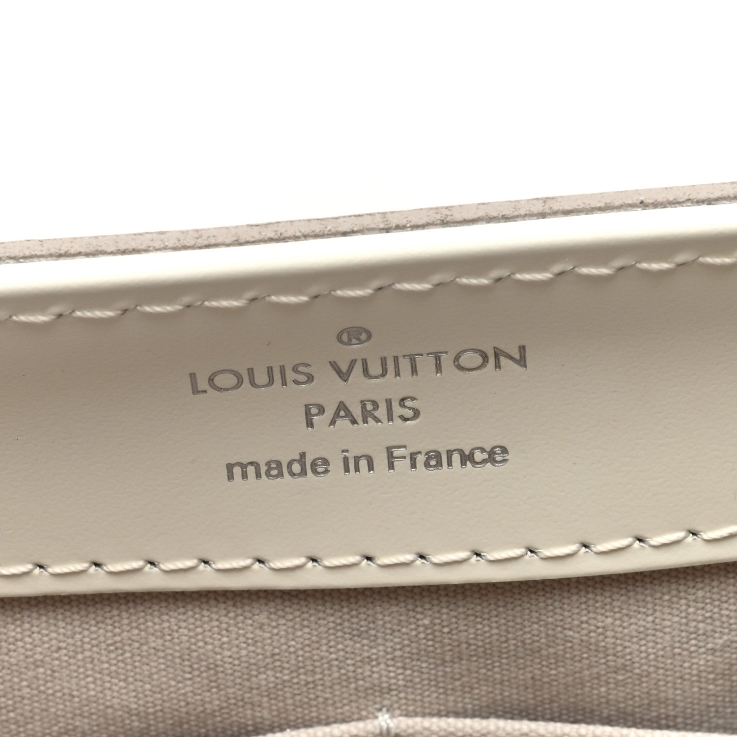 Louis Vuitton Epi Bagatelle PM White 6 of 9