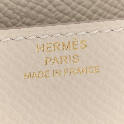 Hermes Epsom Constance Long To Go Wallet Craie Craie 6 of 10