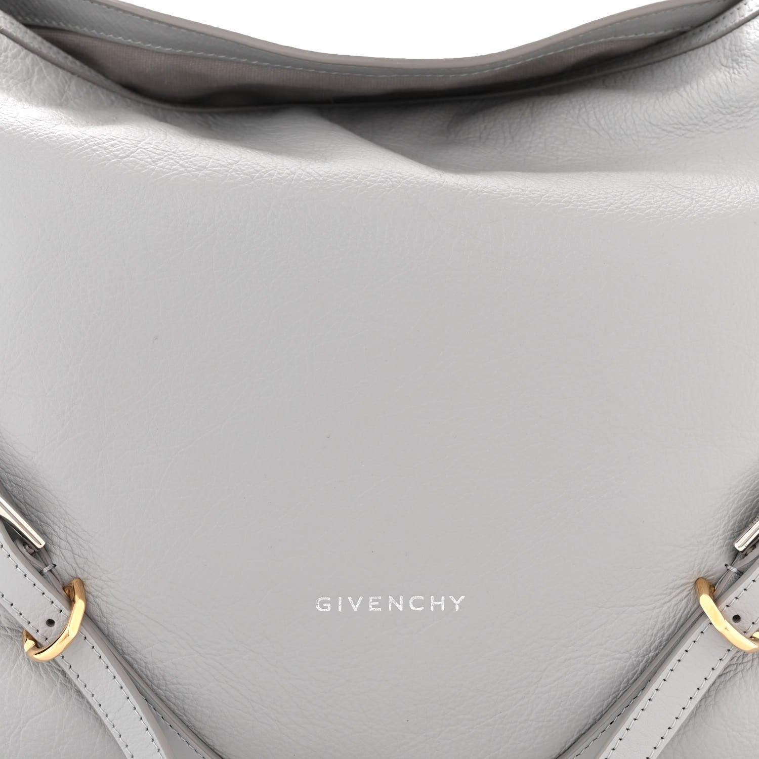 Givenchy Calfskin Medium Voyou Bag Light Grey 8 of 10