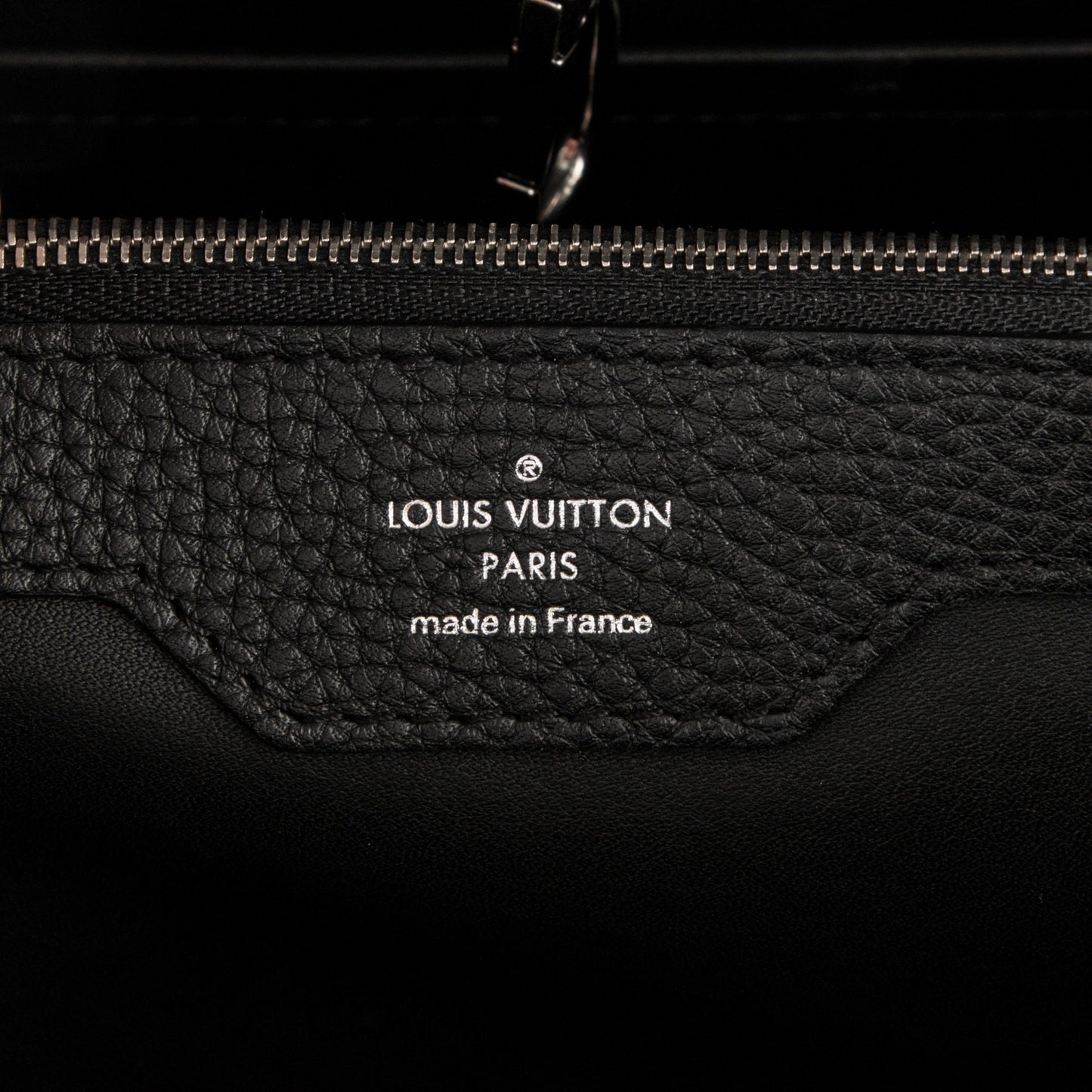 Taurillon Python Capucines MM Black