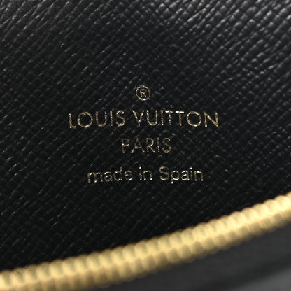 Louis Vuitton Monogram Slim Purse Black 5 of 6