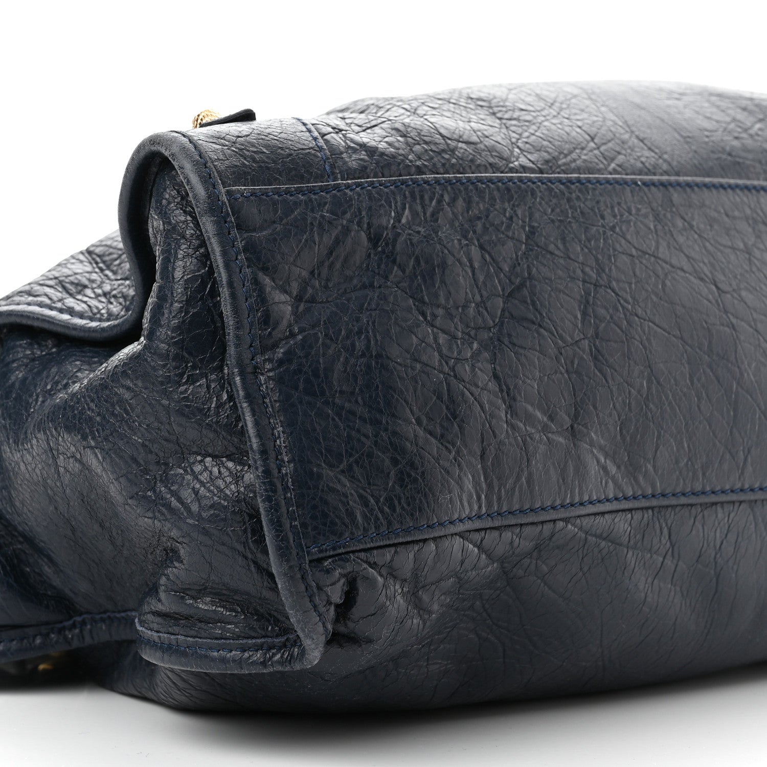 Balenciaga Agneau Giant 12 Gold Hardware City Bleu Obscur 9 of 10