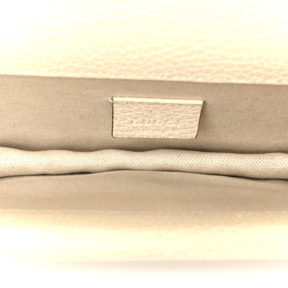 Gucci Dollar Calfskin Crystal Small Dionysus Shoulder Bag Mystic White 5 of 13
