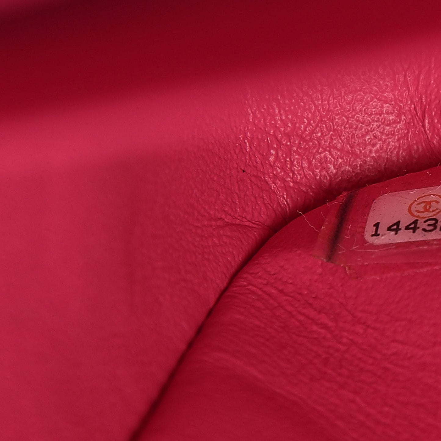 Patent Calfskin Quilted Jumbo Double Flap Fuchsia