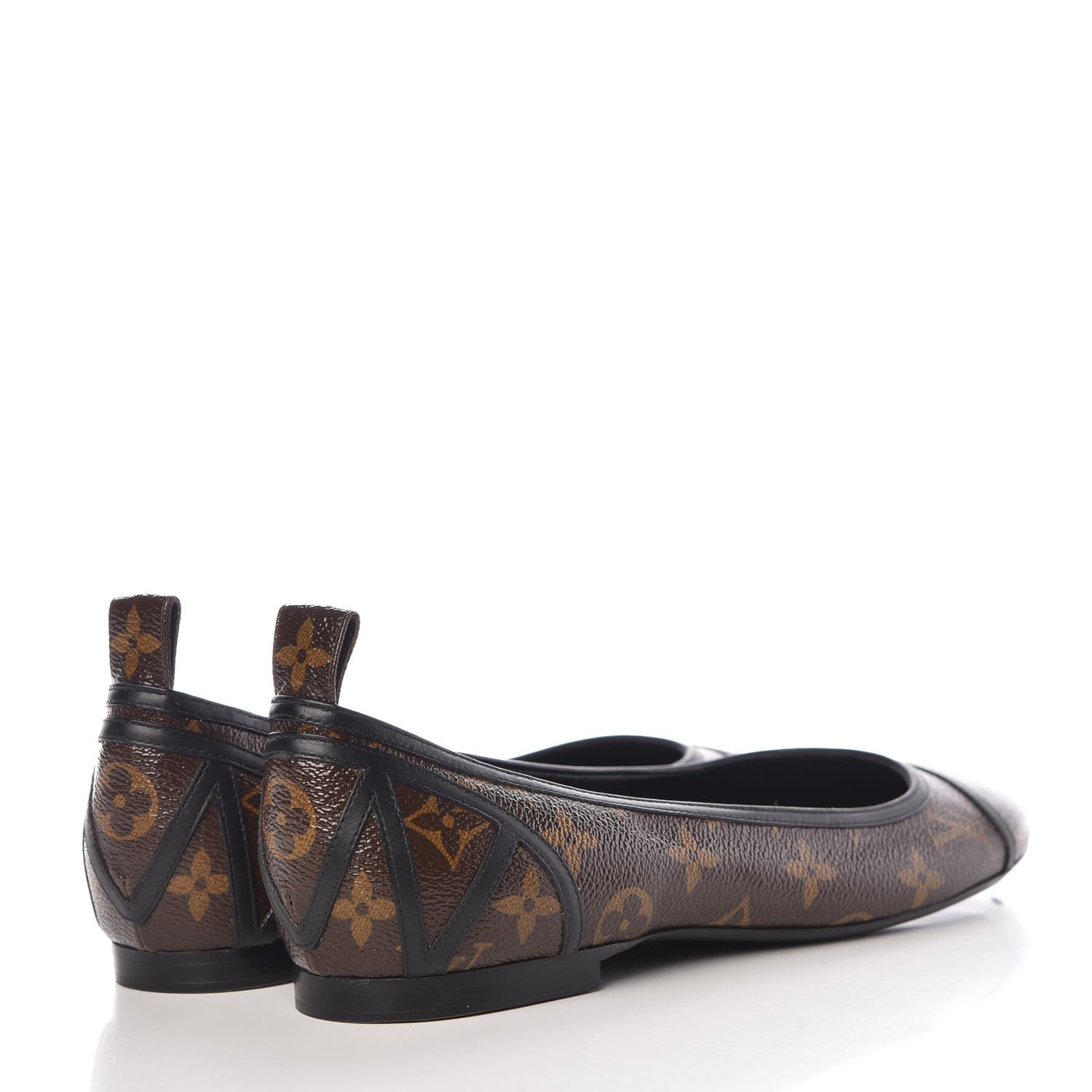 Louis Vuitton Monogram New Revival Ballerina Flats 40.5 Cacao 4 of 8