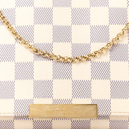 Louis Vuitton Damier Azur Favorite MM 8 of 10