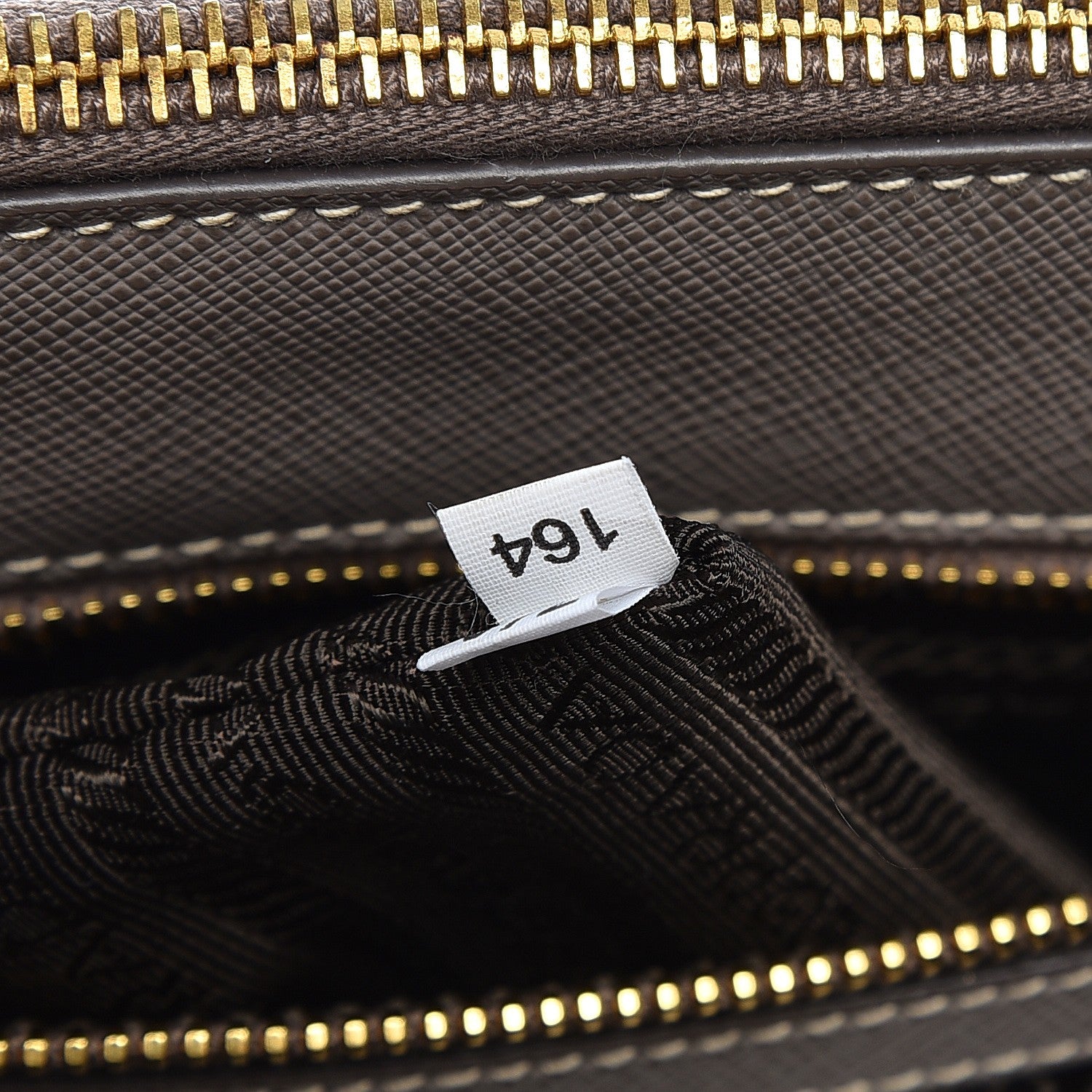 Prada Saffiano Small Galleria Double Zip Tote Argilla 10 of 11