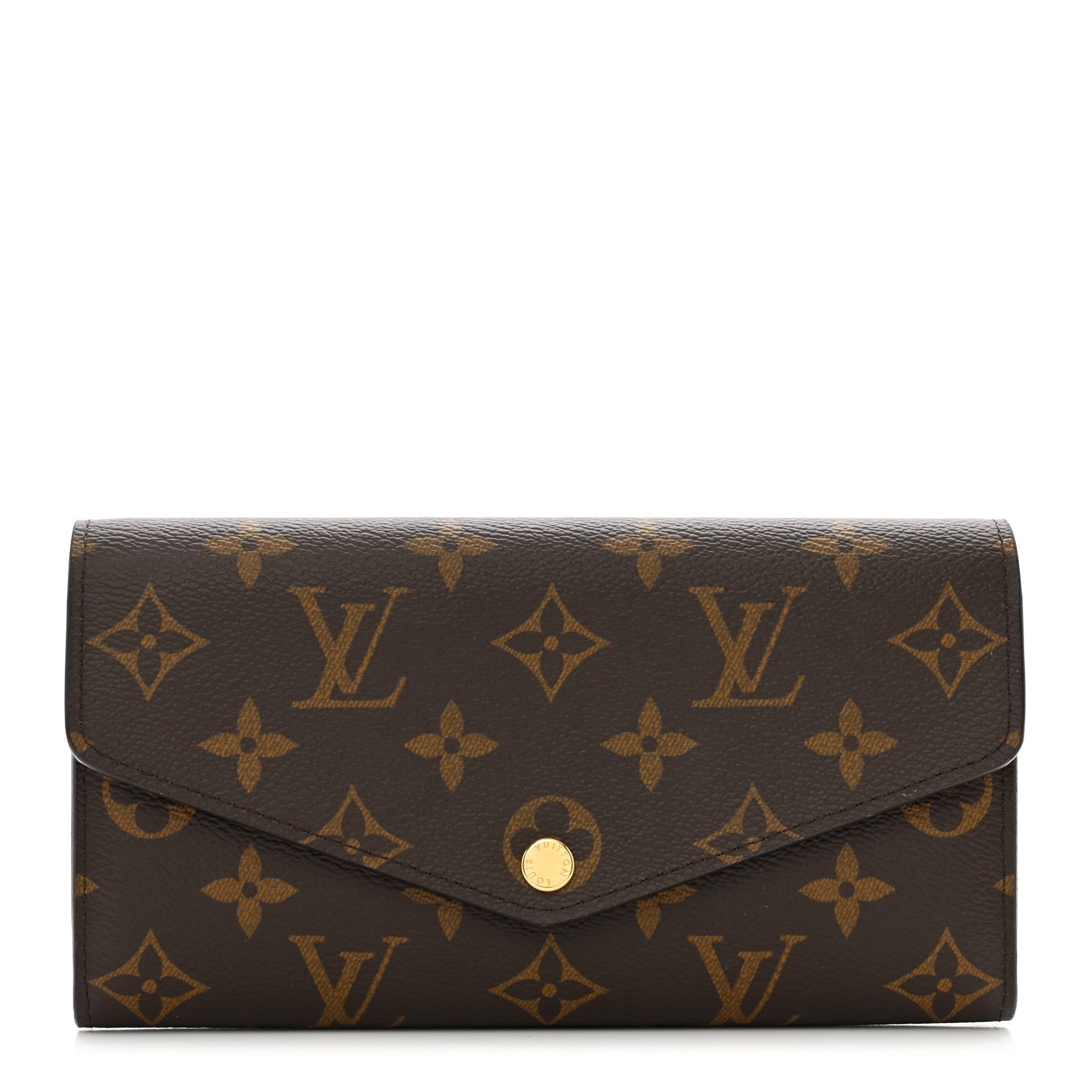 Louis Vuitton Monogram Sarah Wallet NM Coquelicot 1 of 9