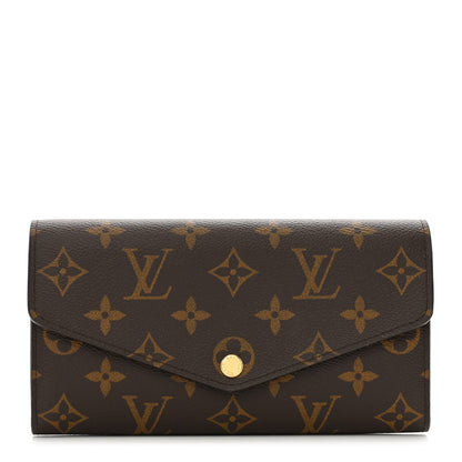 Louis Vuitton Monogram Sarah Wallet NM Coquelicot 1 of 9