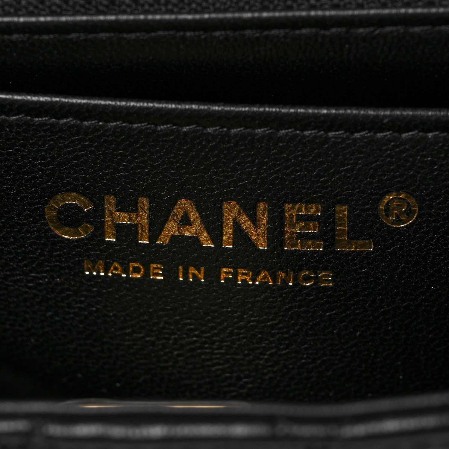 Chanel Lambskin Quilted Mini Rectangular Flap Black 6 of 10