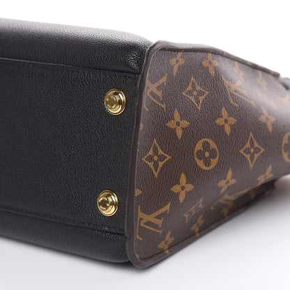Louis Vuitton Calfskin Monogram On My Side Black 9 of 11