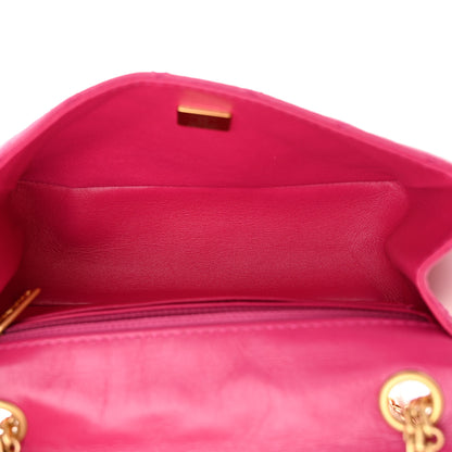 Chanel Aged Calfskin Quilted 2.55 Reissue Mini Flap Fuchsia 5 of 10