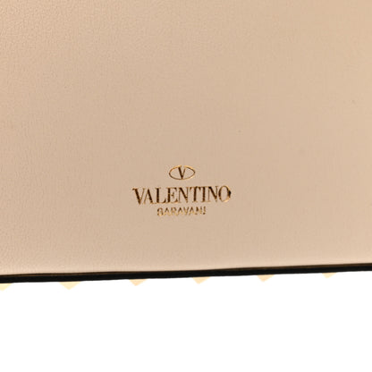 Valentino Garavani Calfskin Rockstud Crossbody Pouch Light Ivory 7 of 9