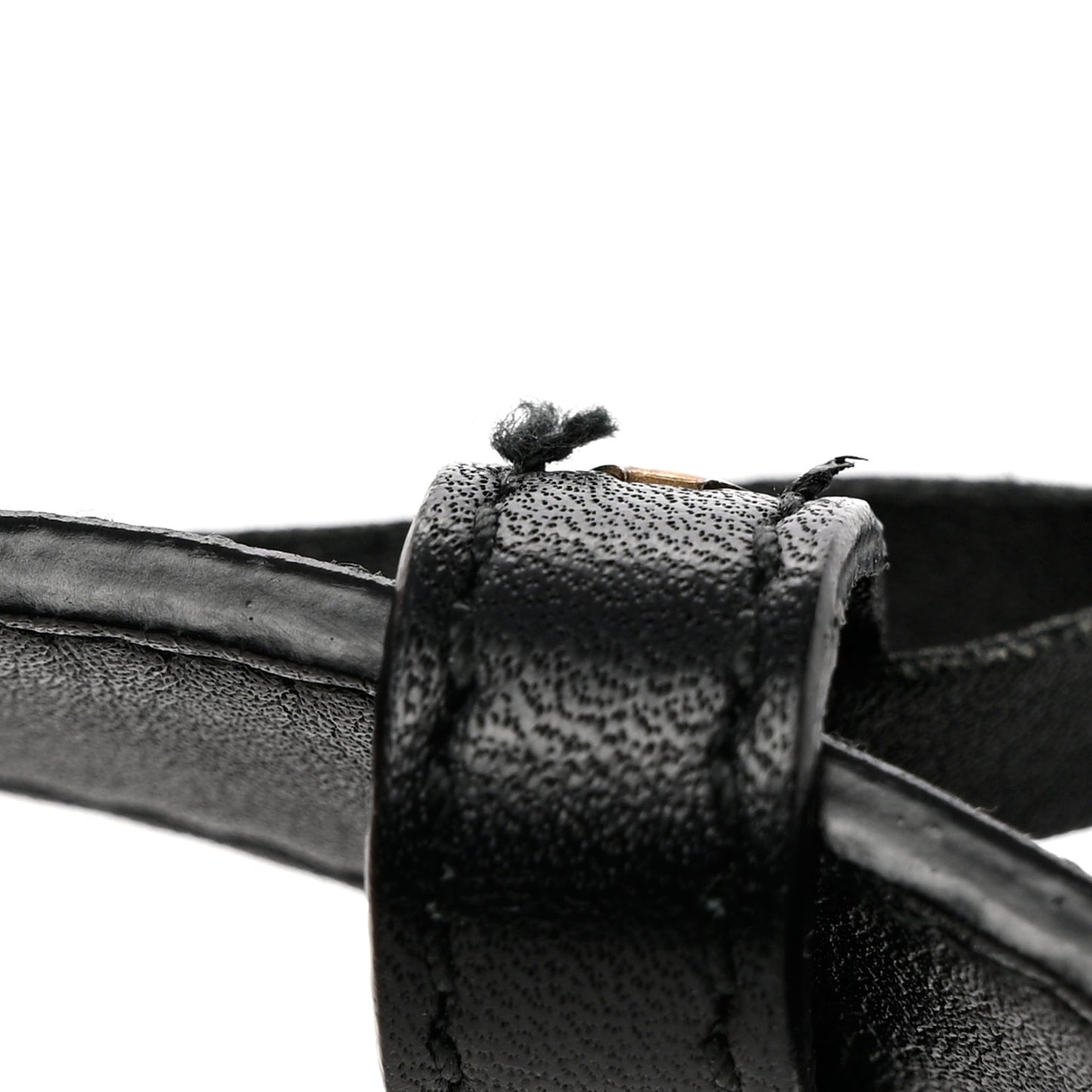 Calfskin Double G 20mm Belt 75 30 Black