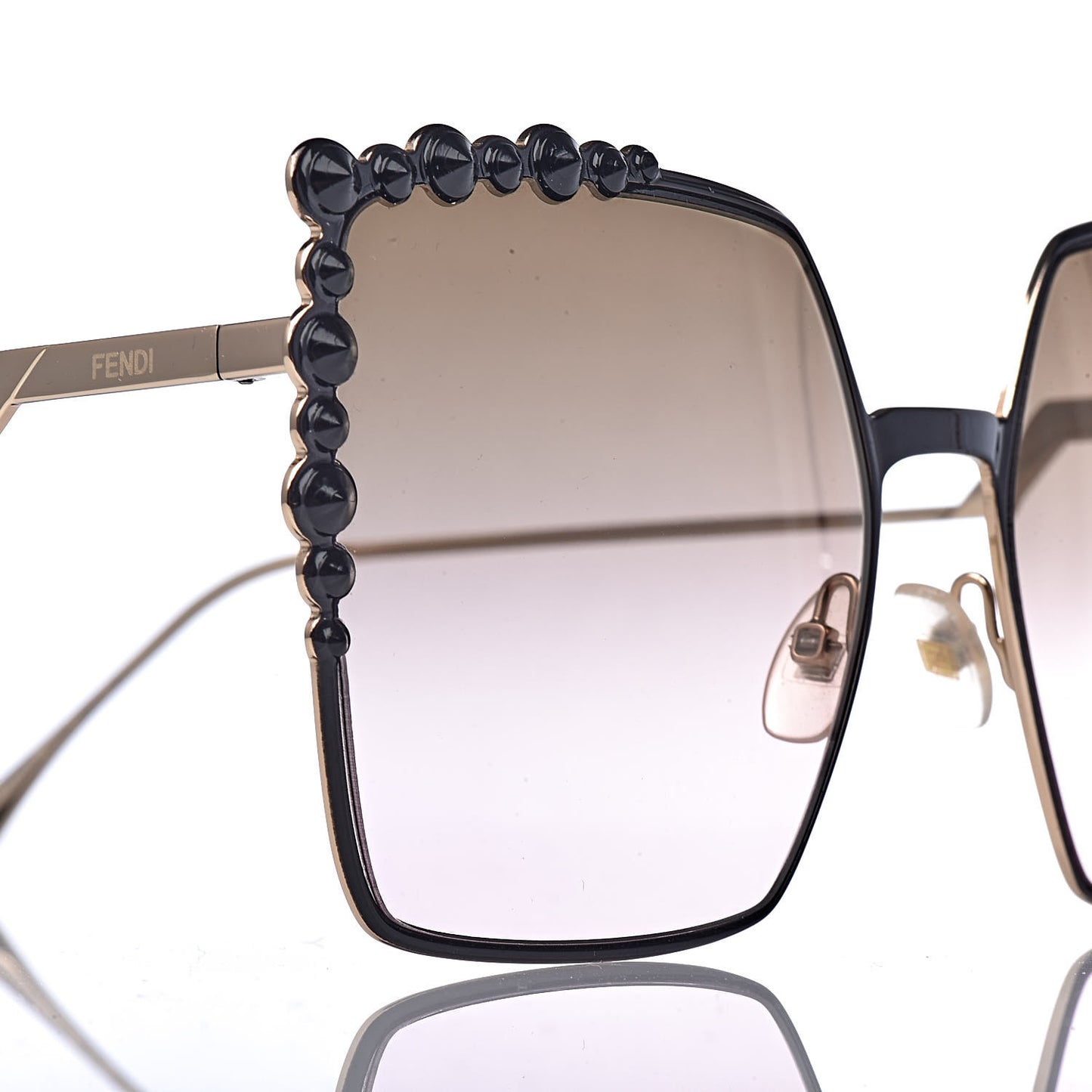 Square Dots Sunglasses FF 0259/S Black