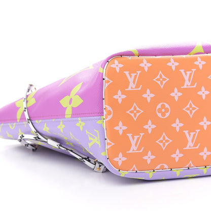 Louis Vuitton Monogram Giant Neverfull MM Pink Lilac 8 of 9