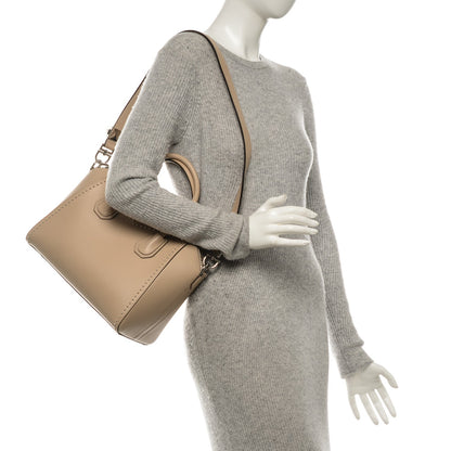 Givenchy Calfskin Small Studded Antigona Beige Buff 2 of 9