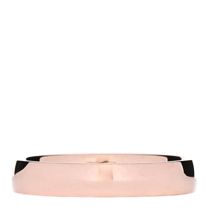 Hermes 18K Rose Gold Diamond Ever Herakles Wedding Band Ring 54 6.75 3 of 5