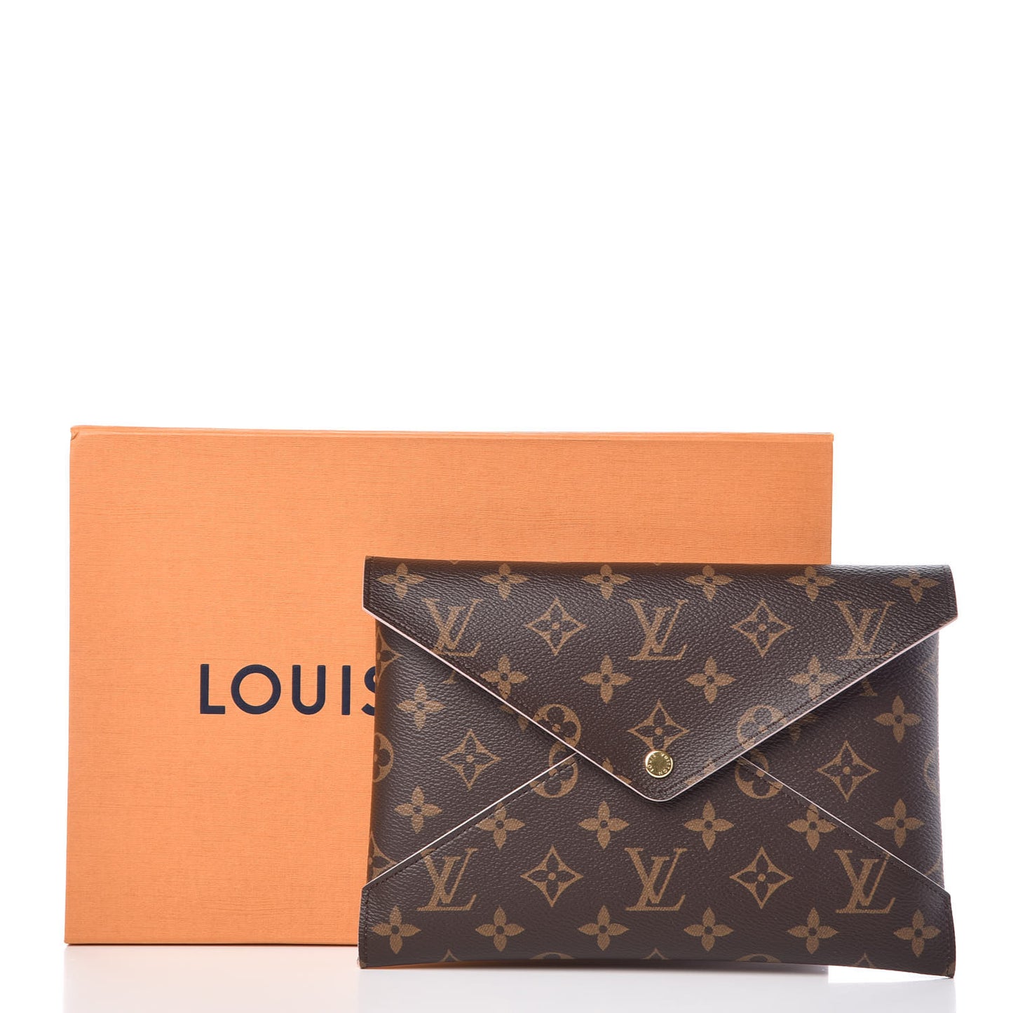 Monogram Large Kirigami Pochette Insert Rose Ballerine