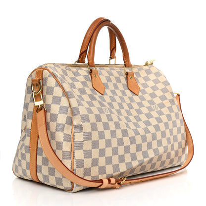 Louis Vuitton Damier Azur Speedy Bandouliere 35 3 of 16