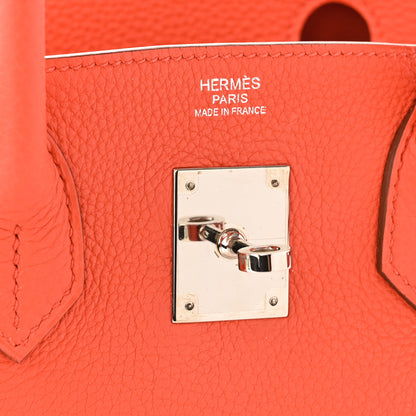 Hermes Togo Birkin 30 Capucine 6 of 11