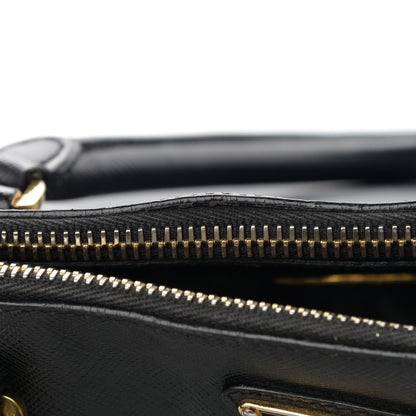 Prada Saffiano Large Galleria Double Zip Tote Black 24 of 29
