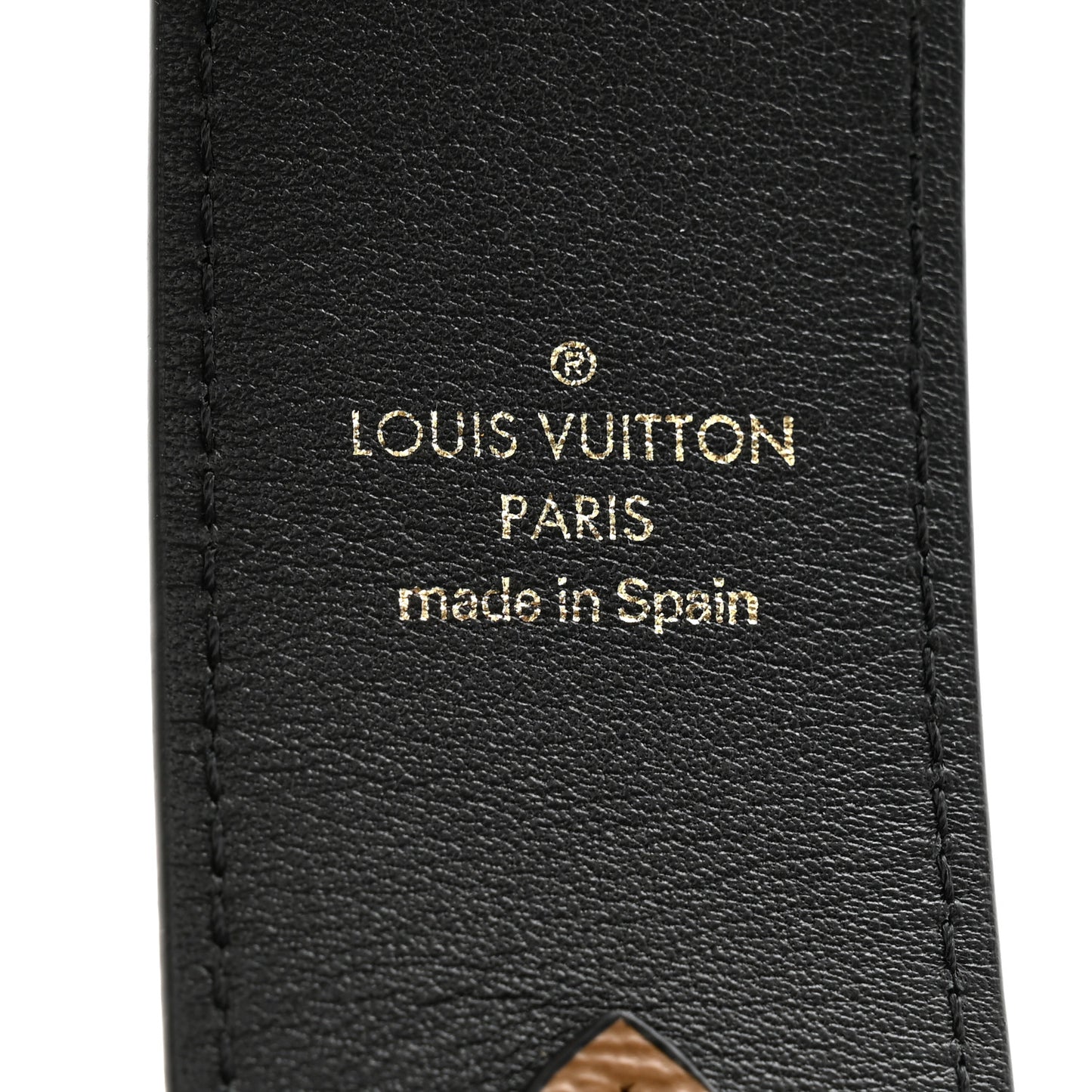 Reverse Monogram Bandouliere Shoulder Strap