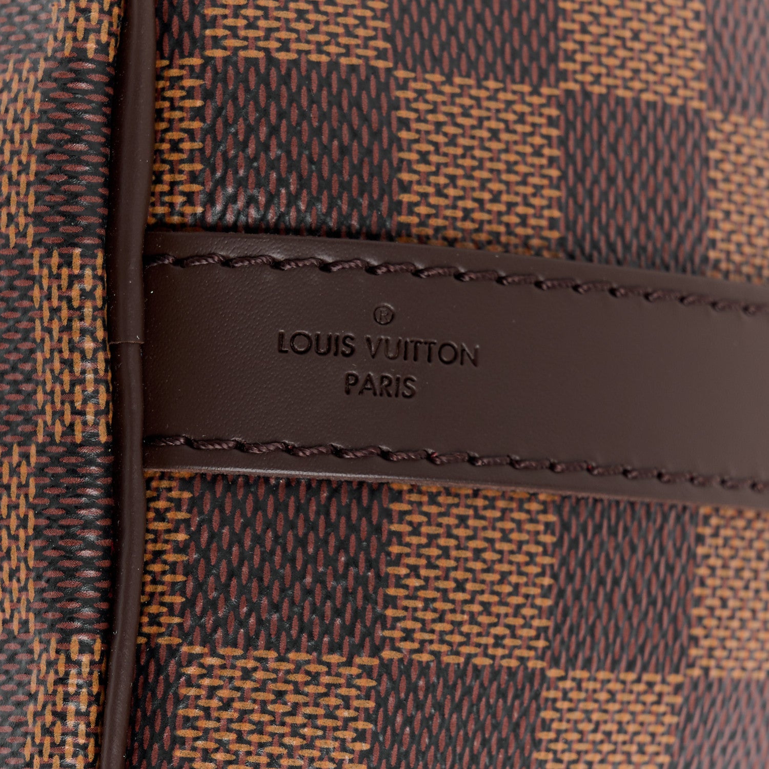 Louis Vuitton Damier Ebene Speedy Bandouliere 25 7 of 10