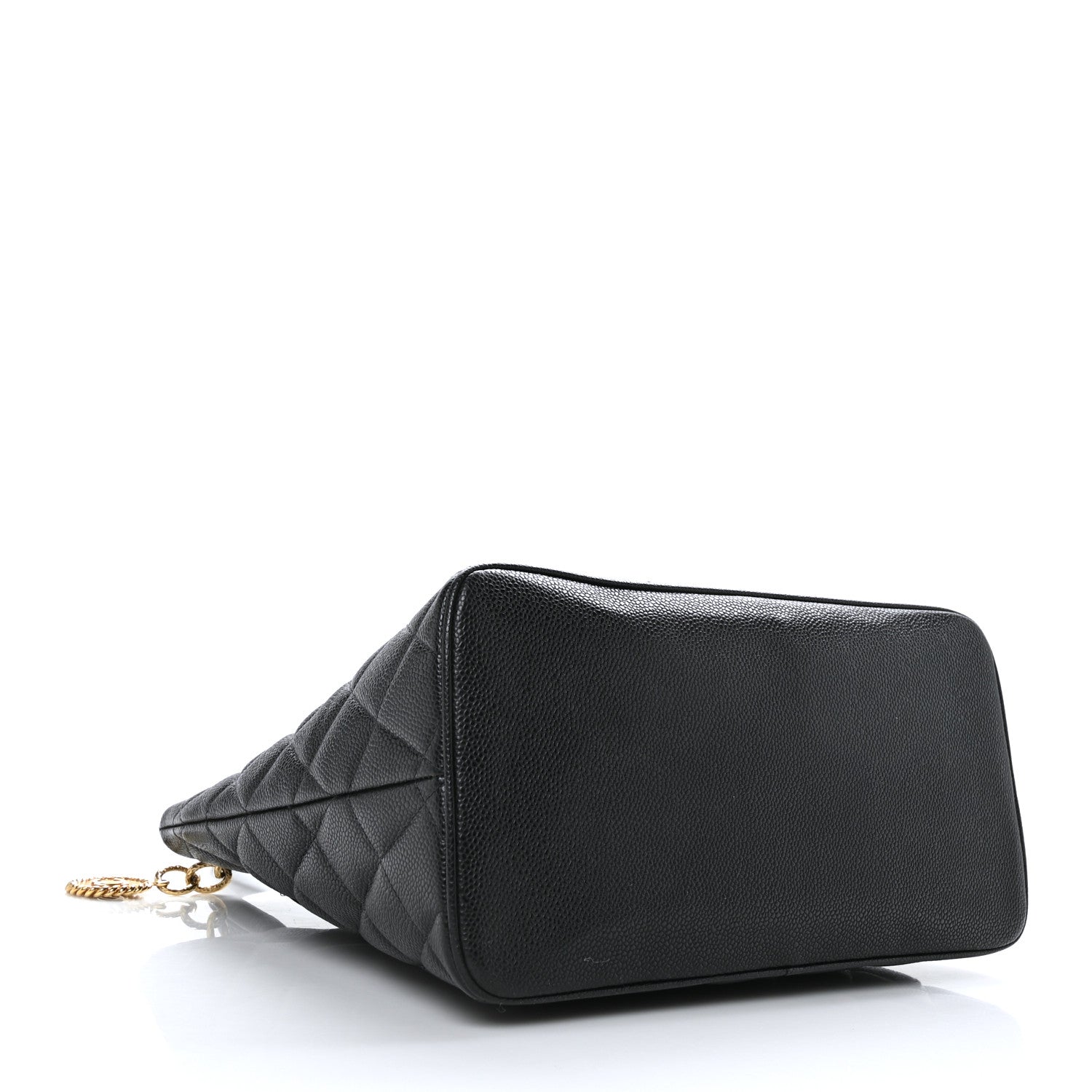 Chanel Caviar Quilted Medallion Tote Black 4 of 9