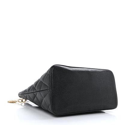 Chanel Caviar Quilted Medallion Tote Black 4 of 9