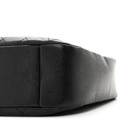Chanel Caviar Quilted Timeless CC Shoulder Bag Black 10 of 10