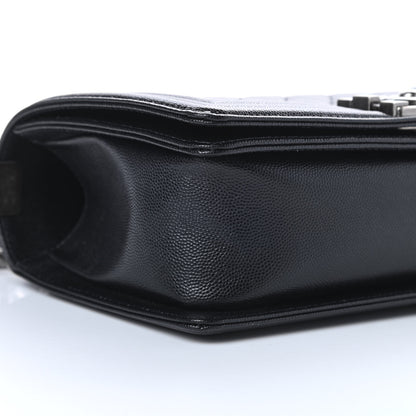 Chanel Caviar Quilted Medium Boy Flap Black 9 of 11