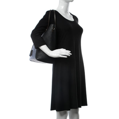 Louis Vuitton Mahina Hina MM Black 2 of 9