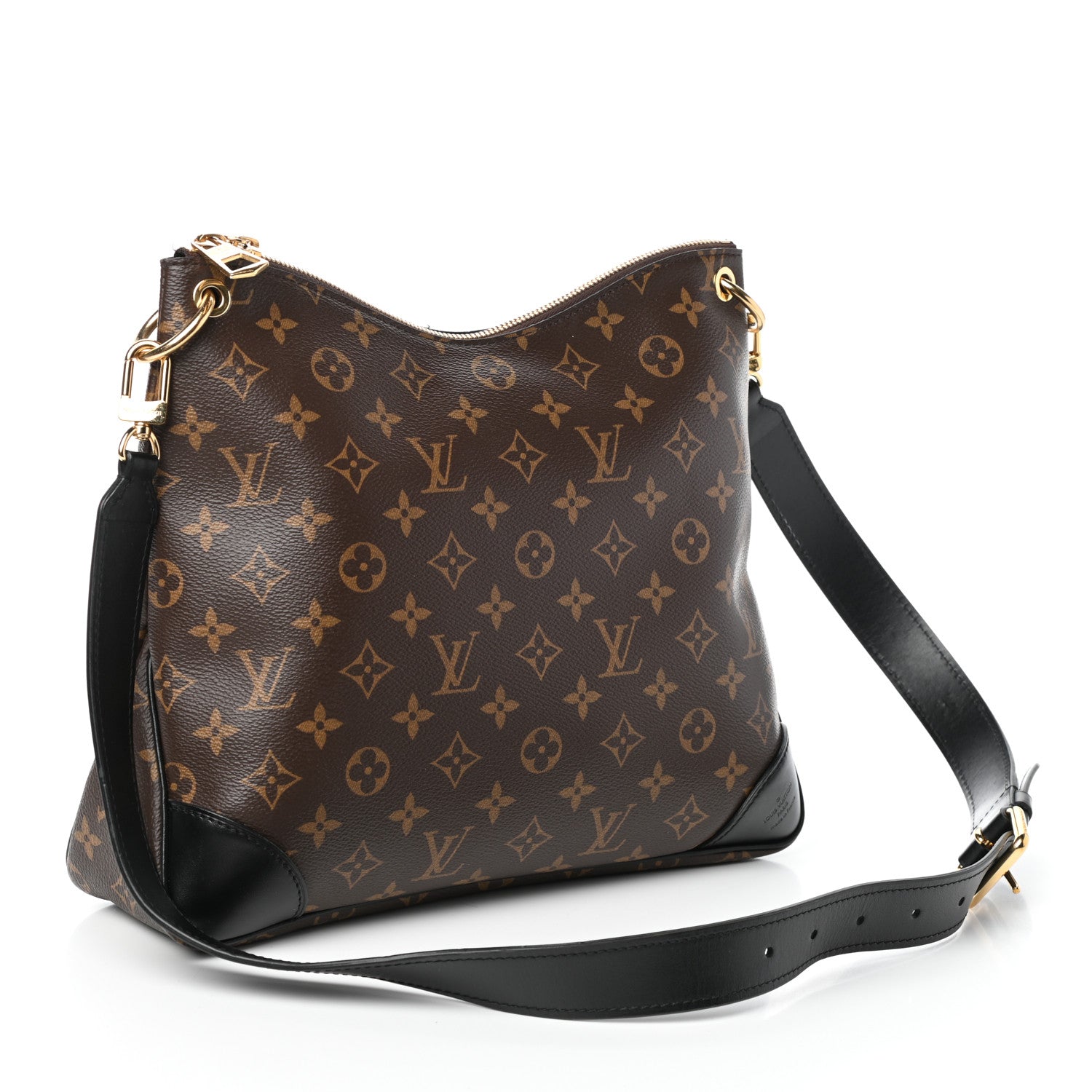 Louis Vuitton Monogram Odeon MM Black 3 of 8
