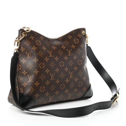 Louis Vuitton Monogram Odeon MM Black 3 of 8