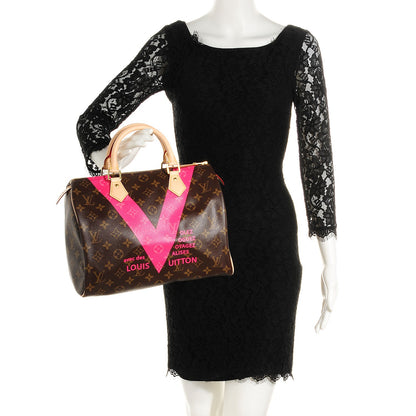 Louis Vuitton Monogram Speedy 30 V Grenade 2 of 7
