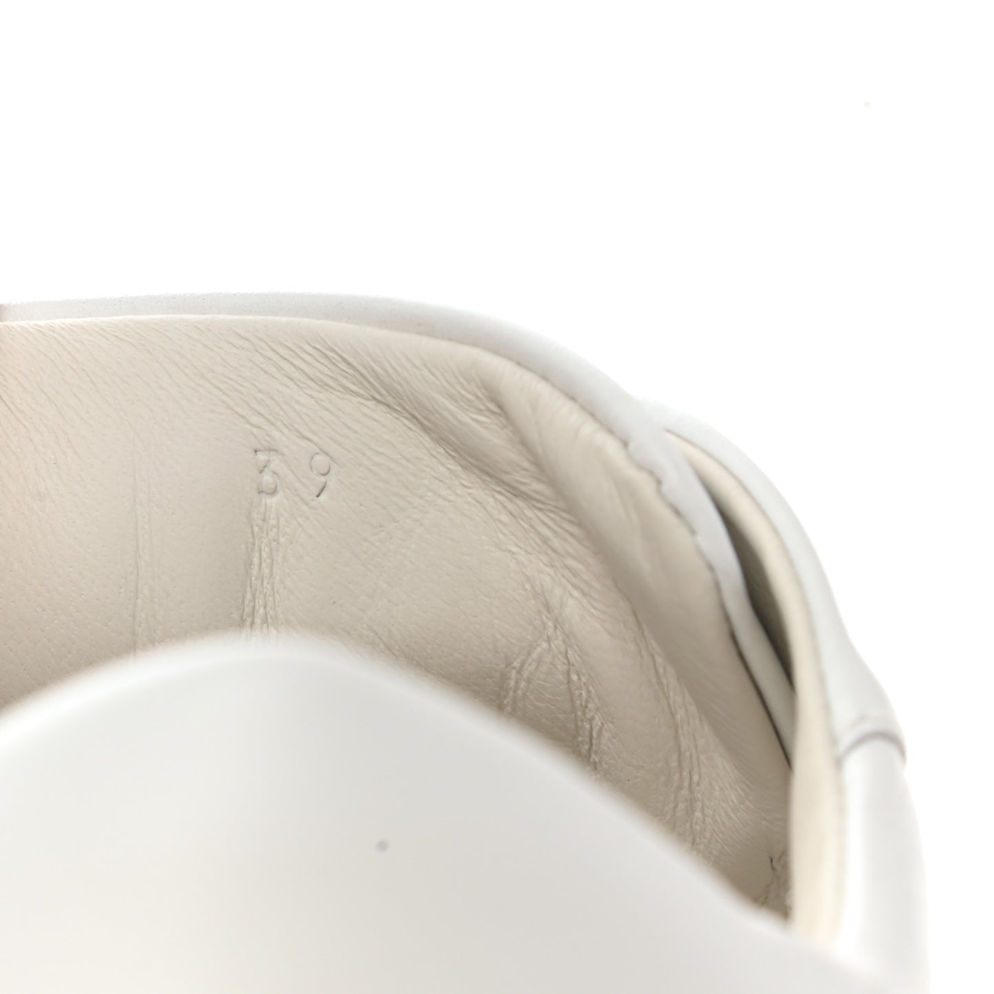 Calfskin Day Sneakers 39 White