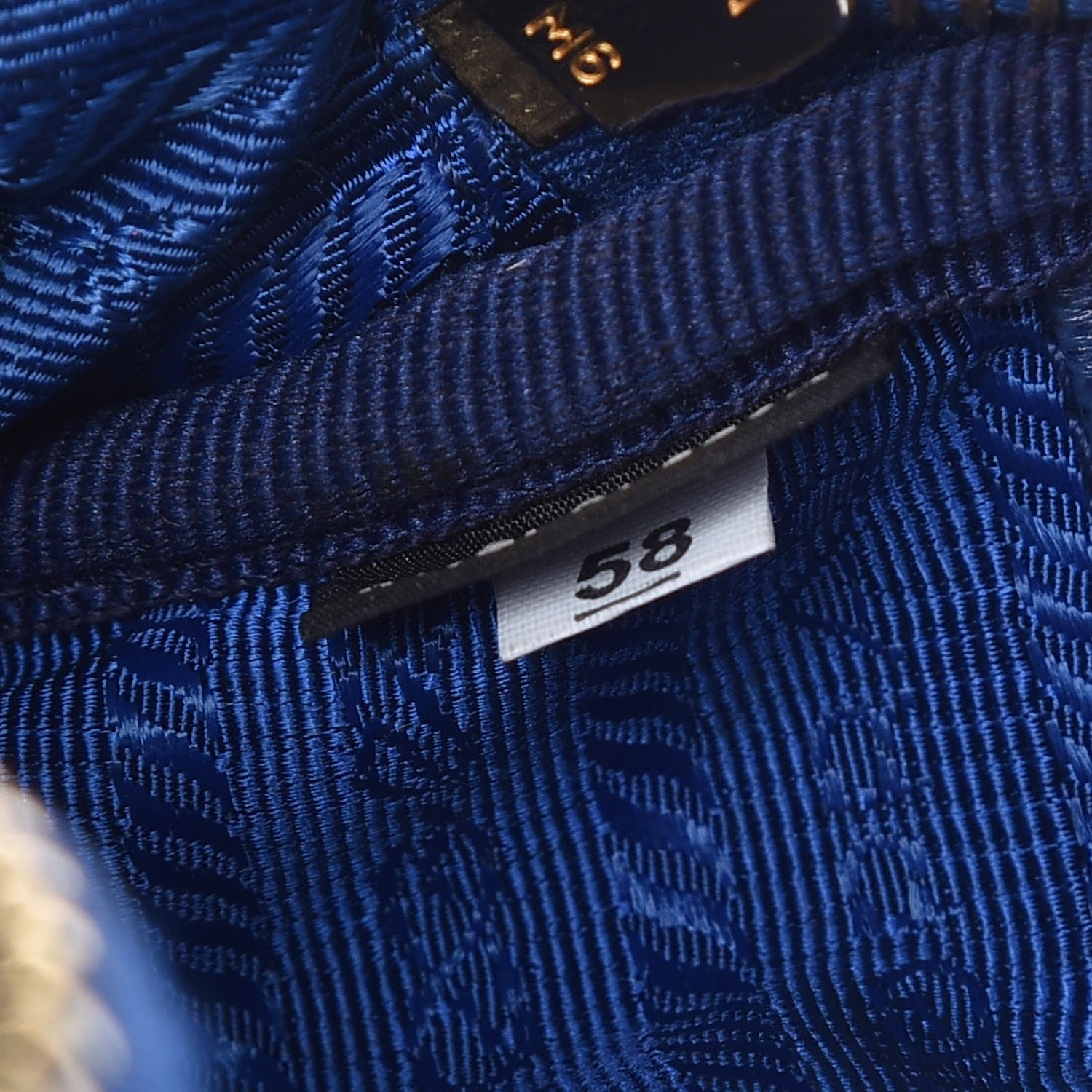 Prada Tessuto Nylon Convertible Crossbody Wristlet Royal 9 of 10