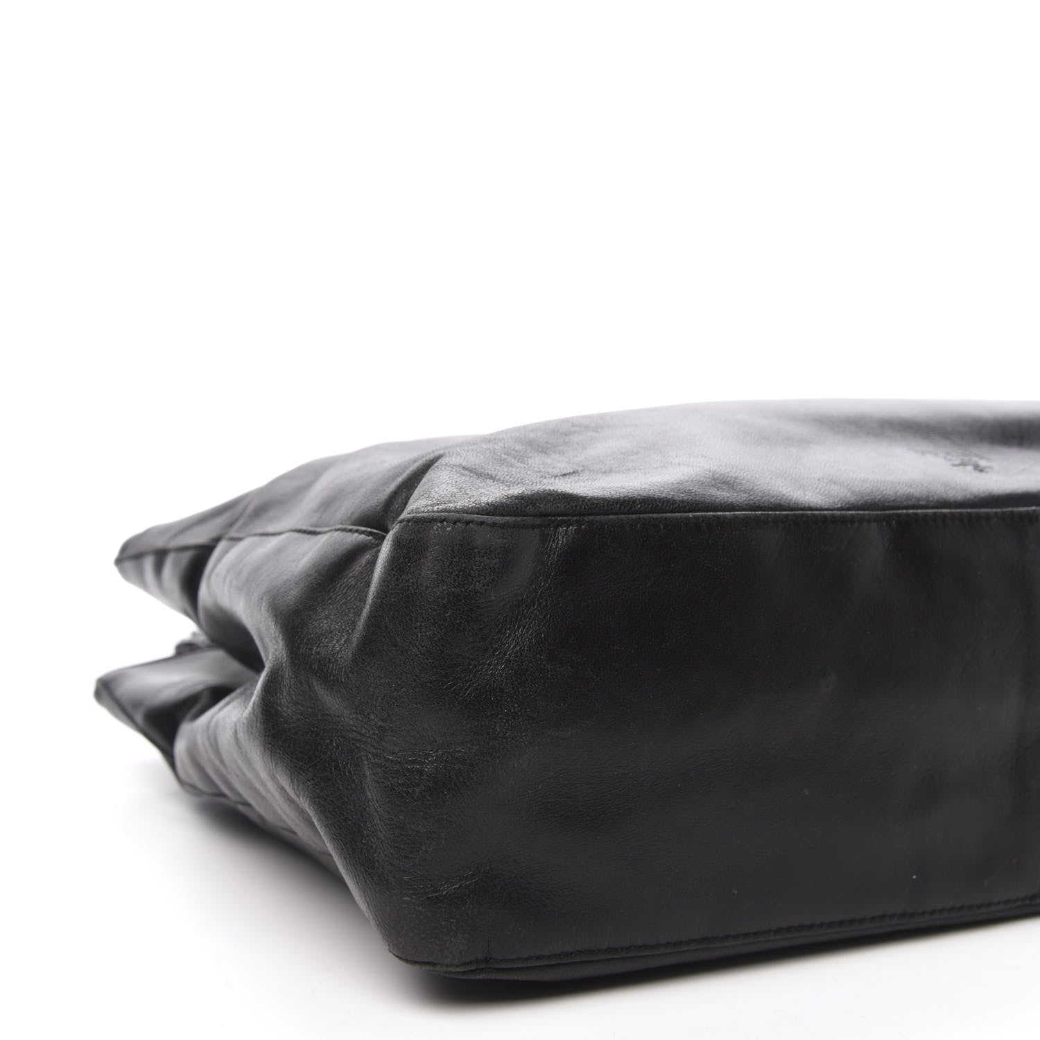 Prada Nappa Chain Tote Black 6 of 12