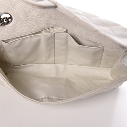 Chanel Caviar Quilted 2.55 Reissue East West Flap White 5 of 12