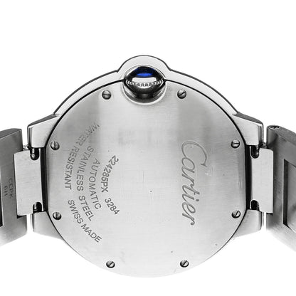 Cartier Stainless Steel 36mm Ballon Bleu De Cartier Automatic Watch 4 of 5
